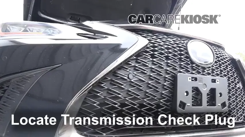 2019 Lexus ES350 F Sport 3.5L V6 Transmission Fluid Check Fluid Level